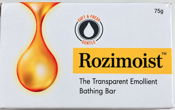 Rozimoist Transparent Emollient Bathing Bar
